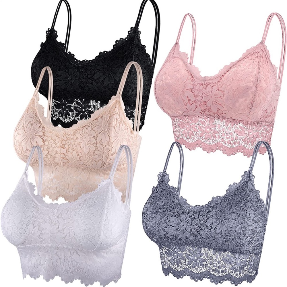 Lace bralettes